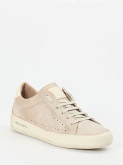 Candice Cooper – Low-Top Sneaker aus Lammleder Beige