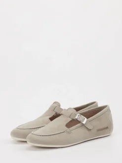 Candice Cooper – Mary-Jane-Halbschuh aus Veloursleder