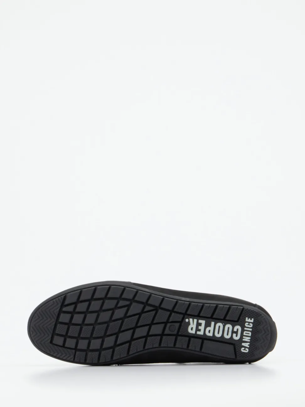 Candice Cooper – Mid-Top-Sneaker aus Nubukleder Schwarz