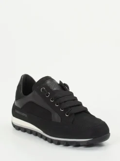 Candice Cooper – Sneaker aus Nubukleder Schwarz