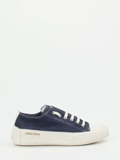 Candice Cooper – Sneaker aus Veloursleder Dunkelblau