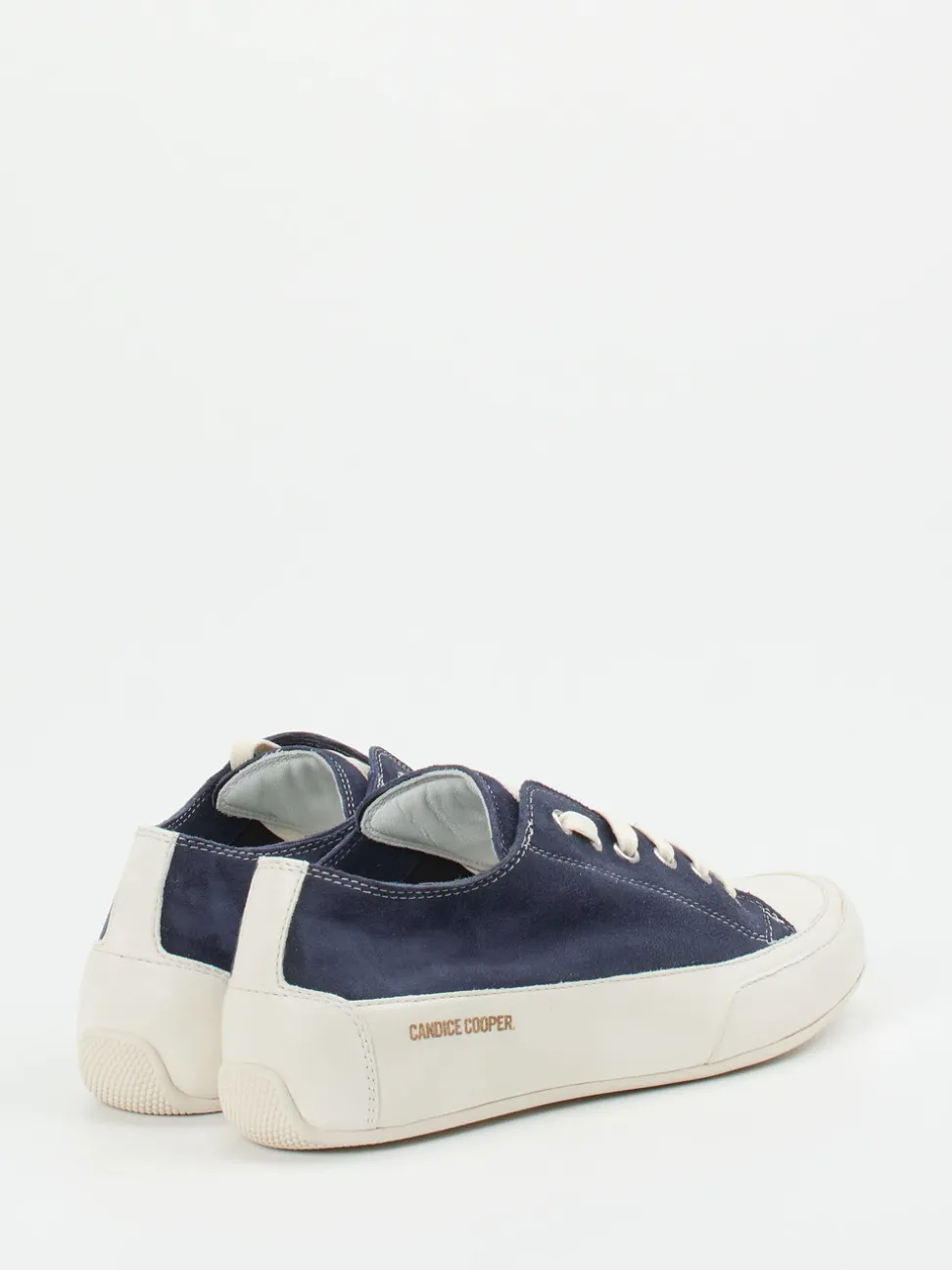 Candice Cooper – Sneaker aus Veloursleder Dunkelblau
