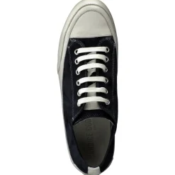 Candice Cooper – Sneaker aus Veloursleder Dunkelblau