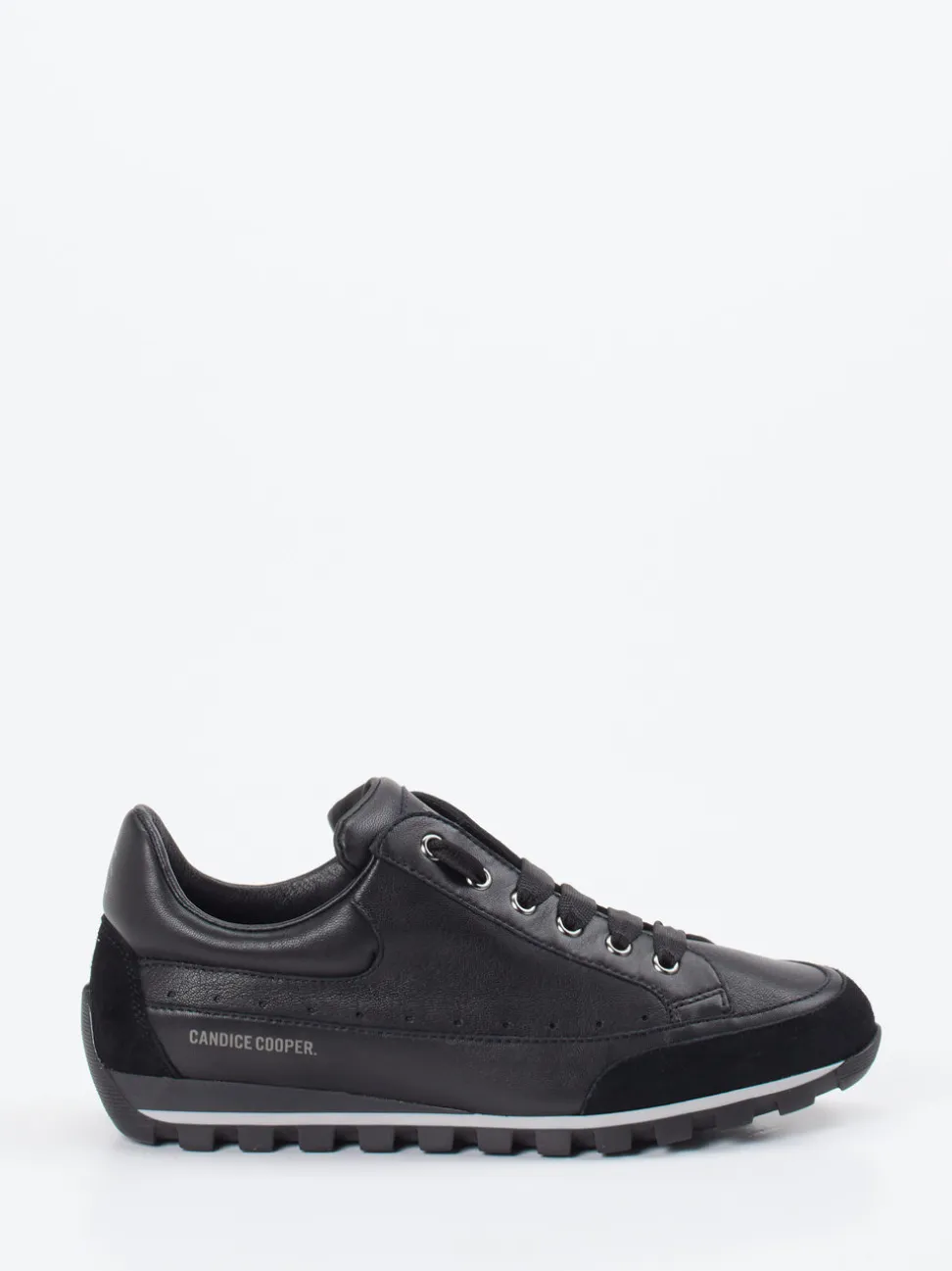 Candice Cooper – Sneaker aus Lammleder schwarz