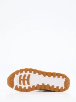 Candice Cooper – Sneaker aus Veloursleder beige