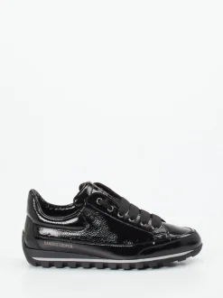 Candice Cooper – Sneaker aus Lackleder Schwarz
