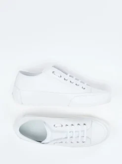 Candice Cooper – Sneaker aus Kalbleder Weiß
