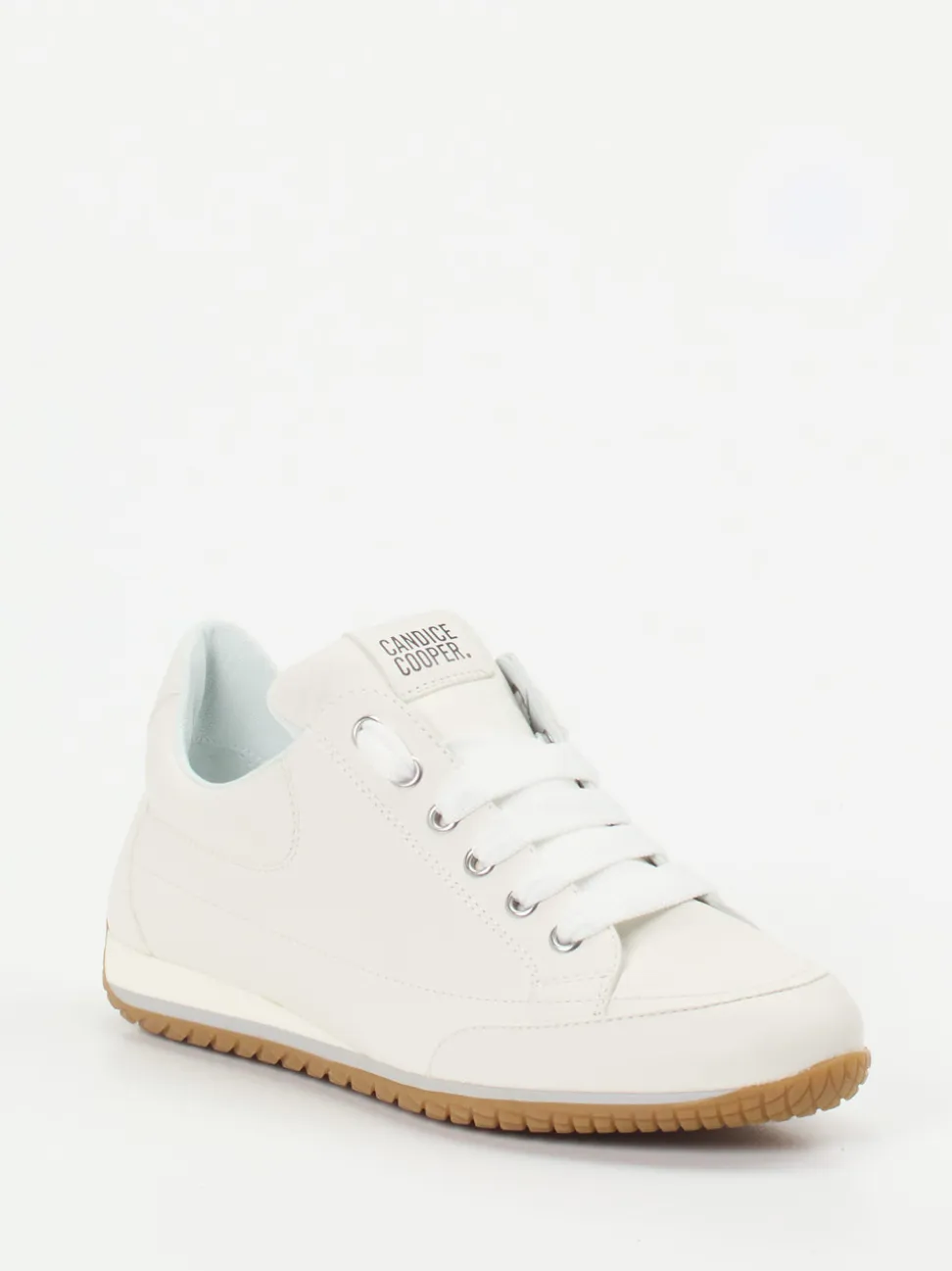 Candice Cooper – Sneaker aus Kalbleder Off-White