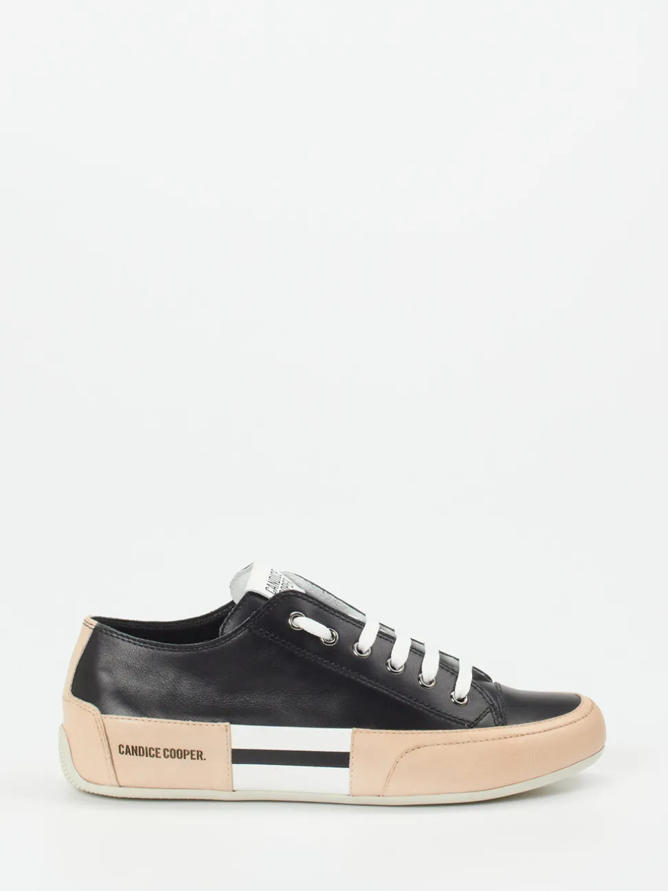 Candice Cooper – Sneaker aus Lammleder Schwarz