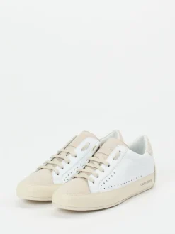 Candice Cooper – Sneaker aus Kalbleder in Beige