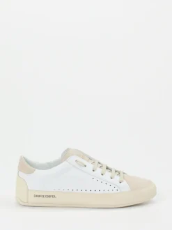 Candice Cooper – Sneaker aus Kalbleder in Beige