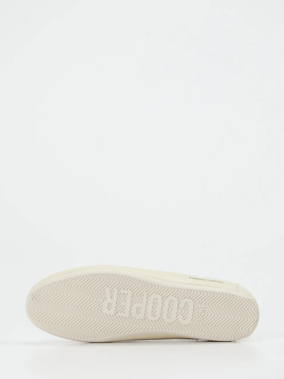 Candice Cooper – Sneaker aus Kalbleder in Beige