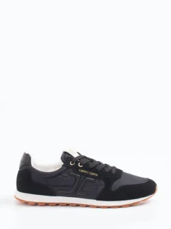 Candice Cooper – Sneaker aus Veloursleder und Nylon schwarz
