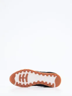 Candice Cooper – Sneaker aus Veloursleder und Nylon schwarz