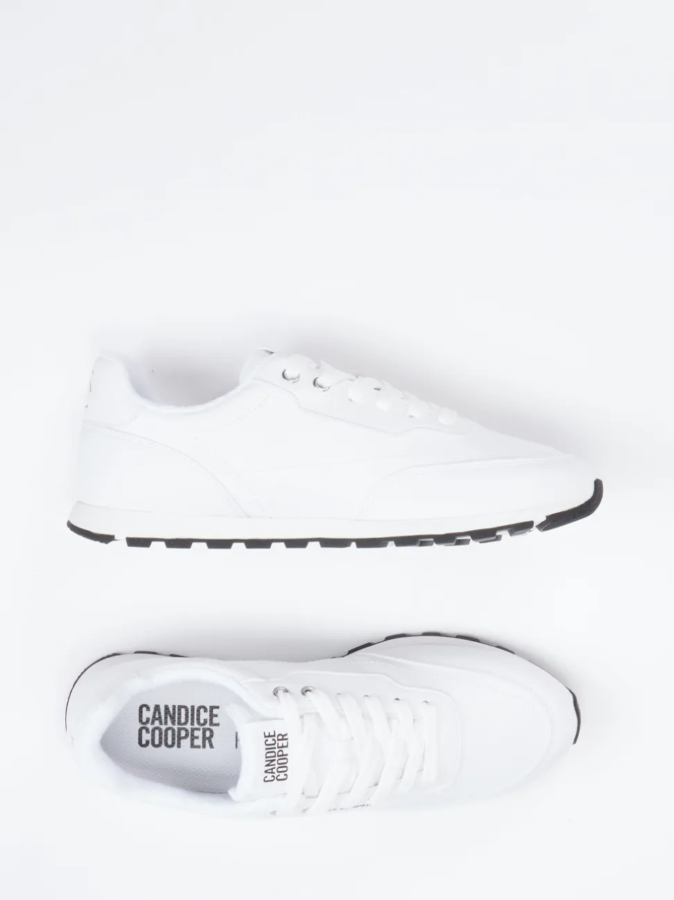 Candice Cooper – Sneaker aus Synthetik in Weiß