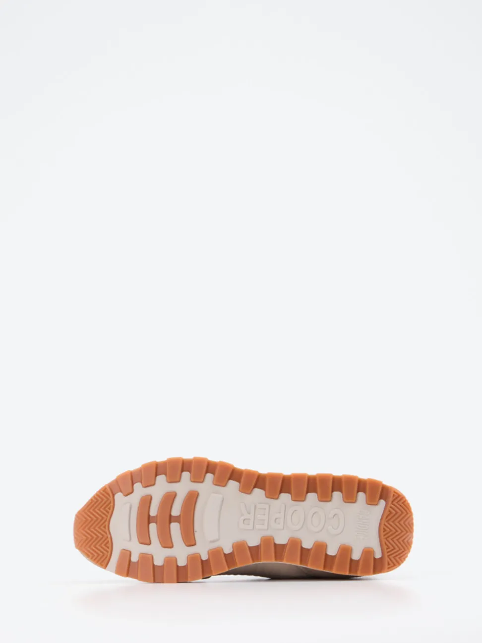 Candice Cooper – Sneaker aus Veloursleder und Nylon beige