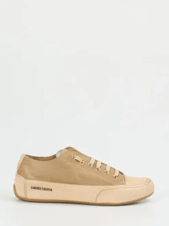 Candice Cooper – Sneaker aus Veloursleder beige