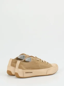 Candice Cooper – Sneaker aus Veloursleder beige