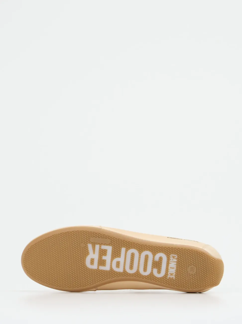 Candice Cooper – Sneaker aus Veloursleder beige