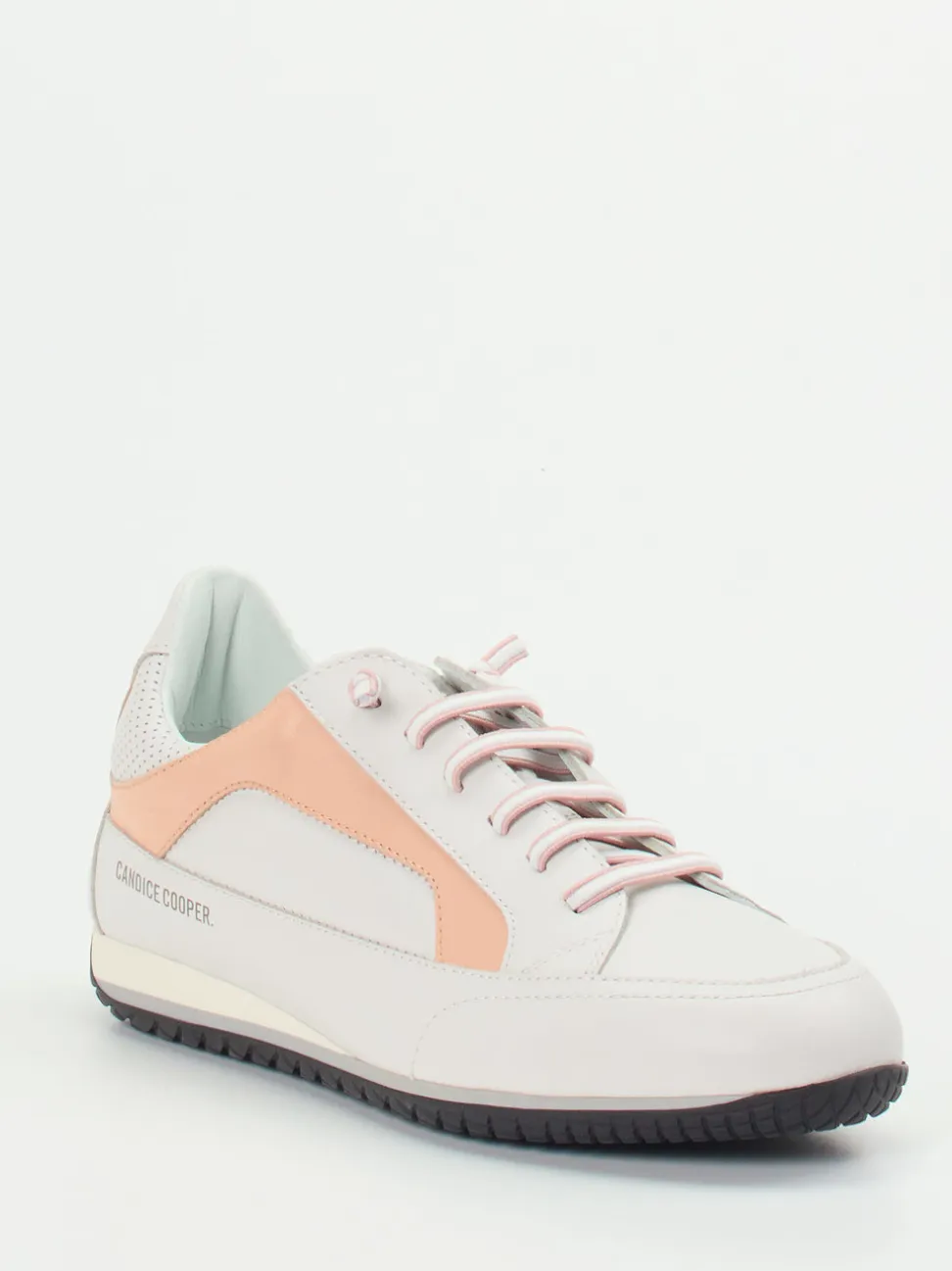 Candice Cooper – Sneaker aus Lammleder in Offwhite