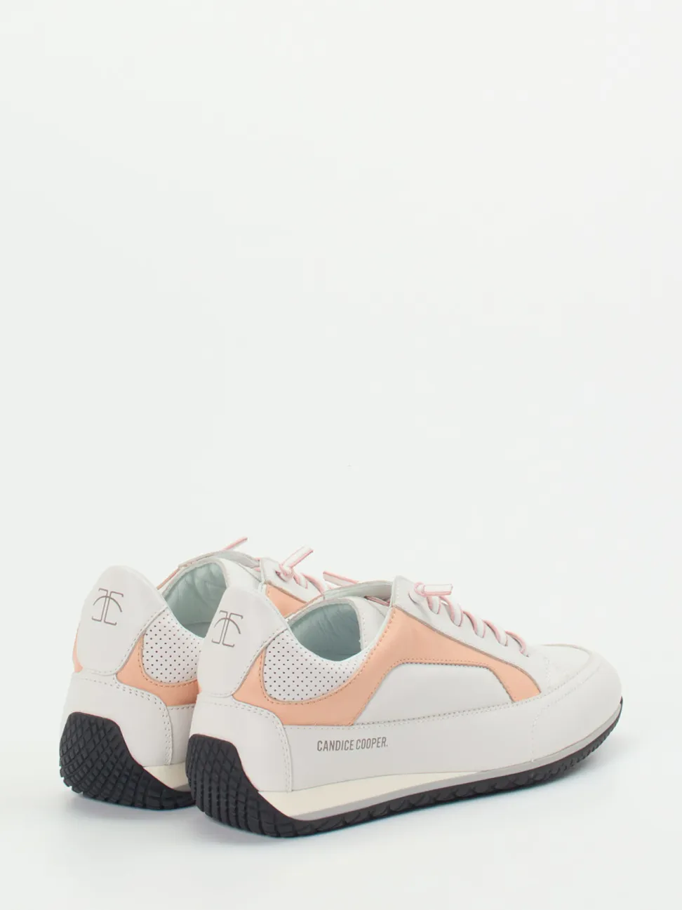 Candice Cooper – Sneaker aus Lammleder in Offwhite