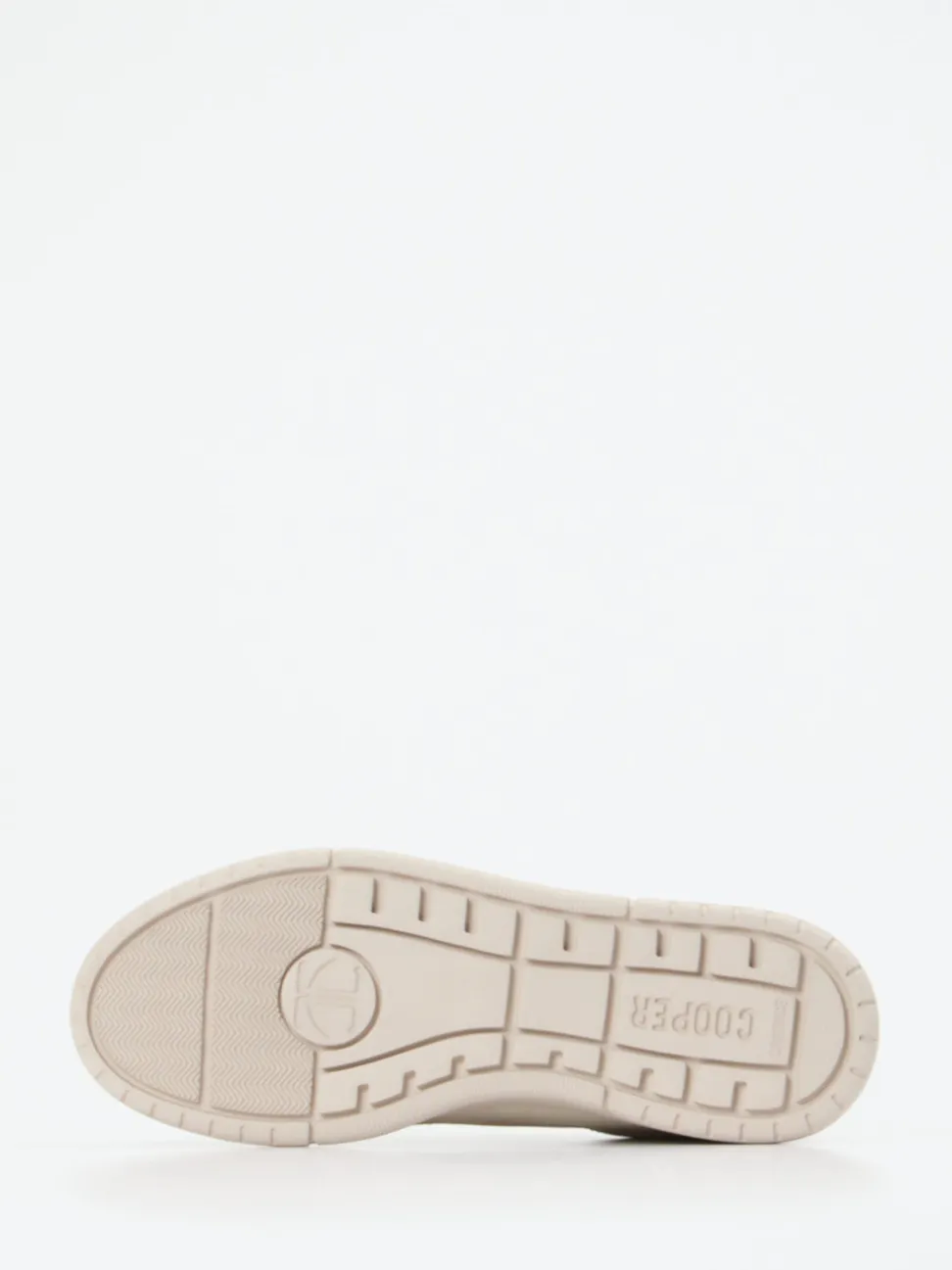 Candice Cooper – Sneaker aus Kalbleder und Veloursleder beige