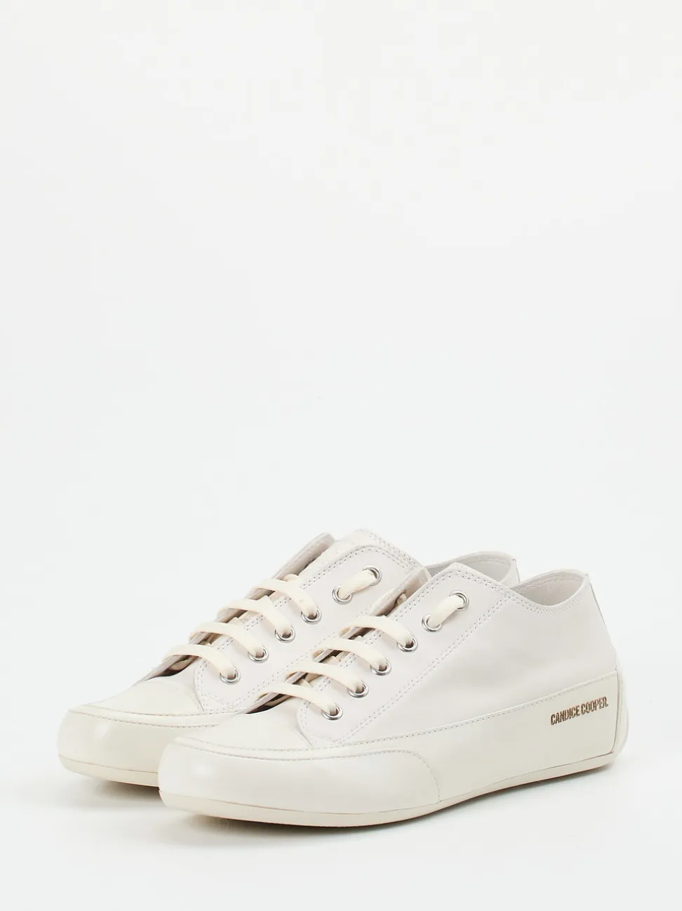 Candice Cooper – Sneaker aus Lammleder weiß