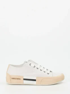 Candice Cooper – Sneaker aus Lammleder Offwhite