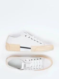 Candice Cooper – Sneaker aus Lammleder Offwhite