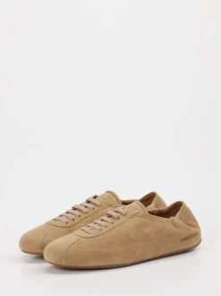 Candice Cooper – Sneaker aus Veloursleder beigebraun
