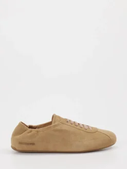 Candice Cooper – Sneaker aus Veloursleder beigebraun