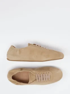 Candice Cooper – Sneaker aus Veloursleder beigebraun