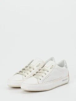 Candice Cooper – Sneaker aus Lammleder Offwhite