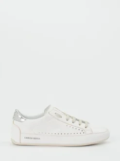 Candice Cooper – Sneaker aus Lammleder Offwhite