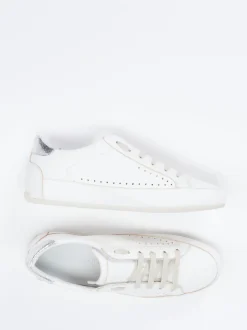 Candice Cooper – Sneaker aus Lammleder Offwhite