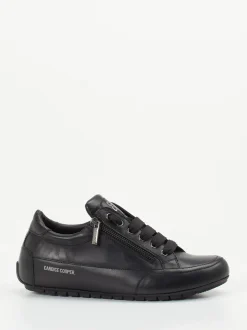 Candice Cooper – Sneaker aus Lammleder Schwarz