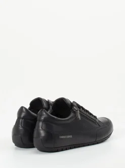 Candice Cooper – Sneaker aus Lammleder Schwarz