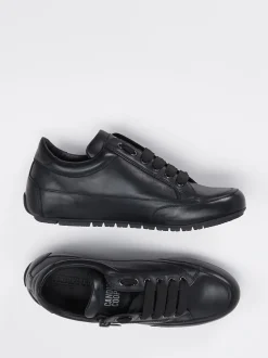Candice Cooper – Sneaker aus Lammleder Schwarz