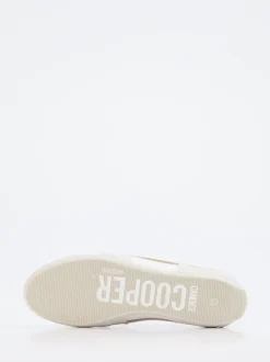 Candice Cooper – Sneaker aus Metallicleder champagner