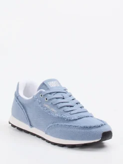 Candice Cooper – Sneaker aus Canvas Hellblau