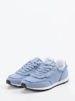 Candice Cooper – Sneaker aus Canvas Hellblau