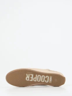 Candice Cooper – Sneaker aus Veloursleder in Taupe