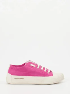Candice Cooper – Sneaker aus Veloursleder Pink