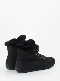 Candice Cooper – Stiefelette aus Nubukleder schwarz