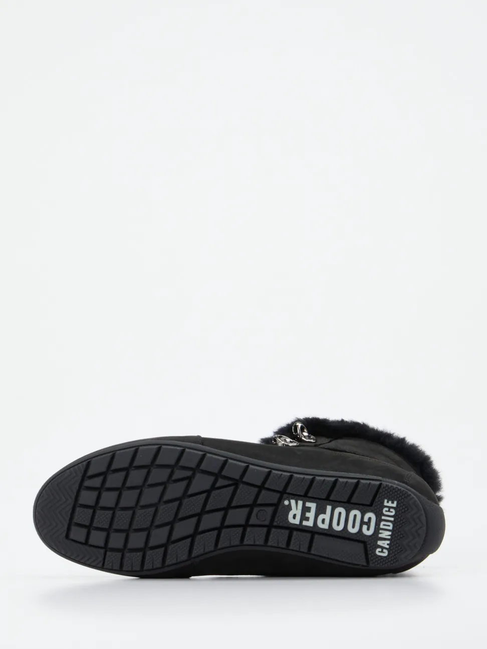 Candice Cooper – Stiefelette aus Nubukleder schwarz