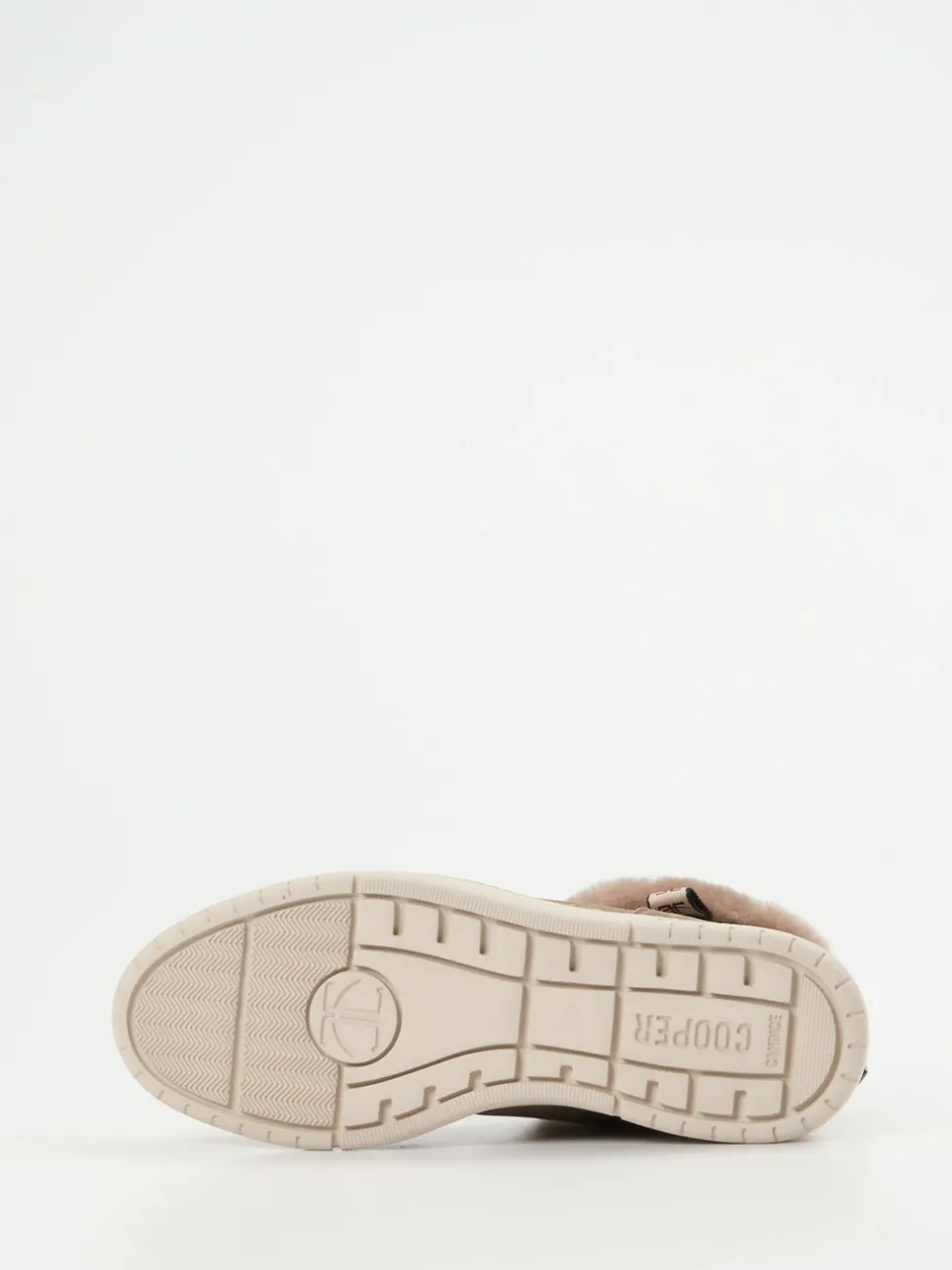 Candice Cooper – Stiefeletten aus Nubukleder taupe