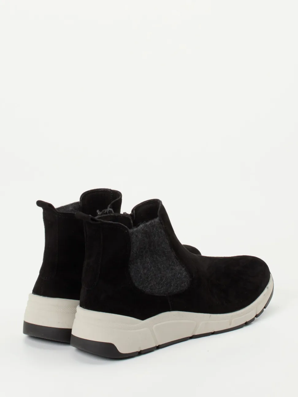 Christian Dietz – Chelsea Boots aus Veloursleder Schwarz