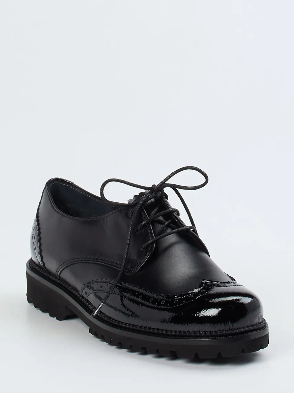 Christian Dietz – Derby Brogues aus Lackleder Schwarz