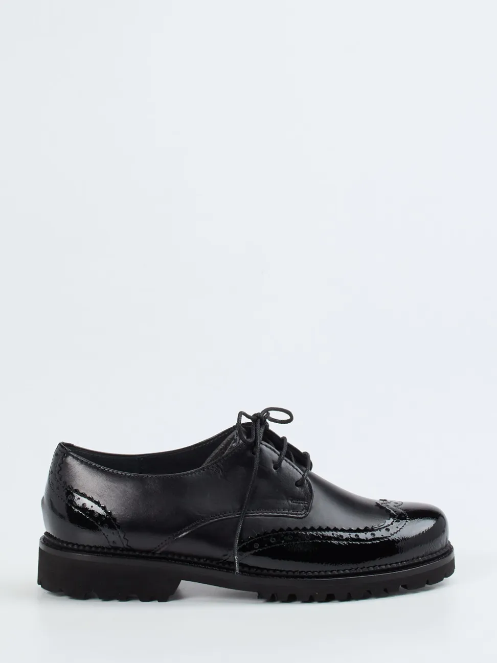 Christian Dietz – Derby Brogues aus Lackleder Schwarz