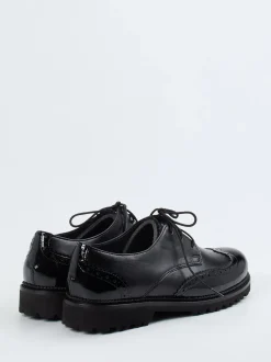 Christian Dietz – Derby Brogues aus Lackleder Schwarz